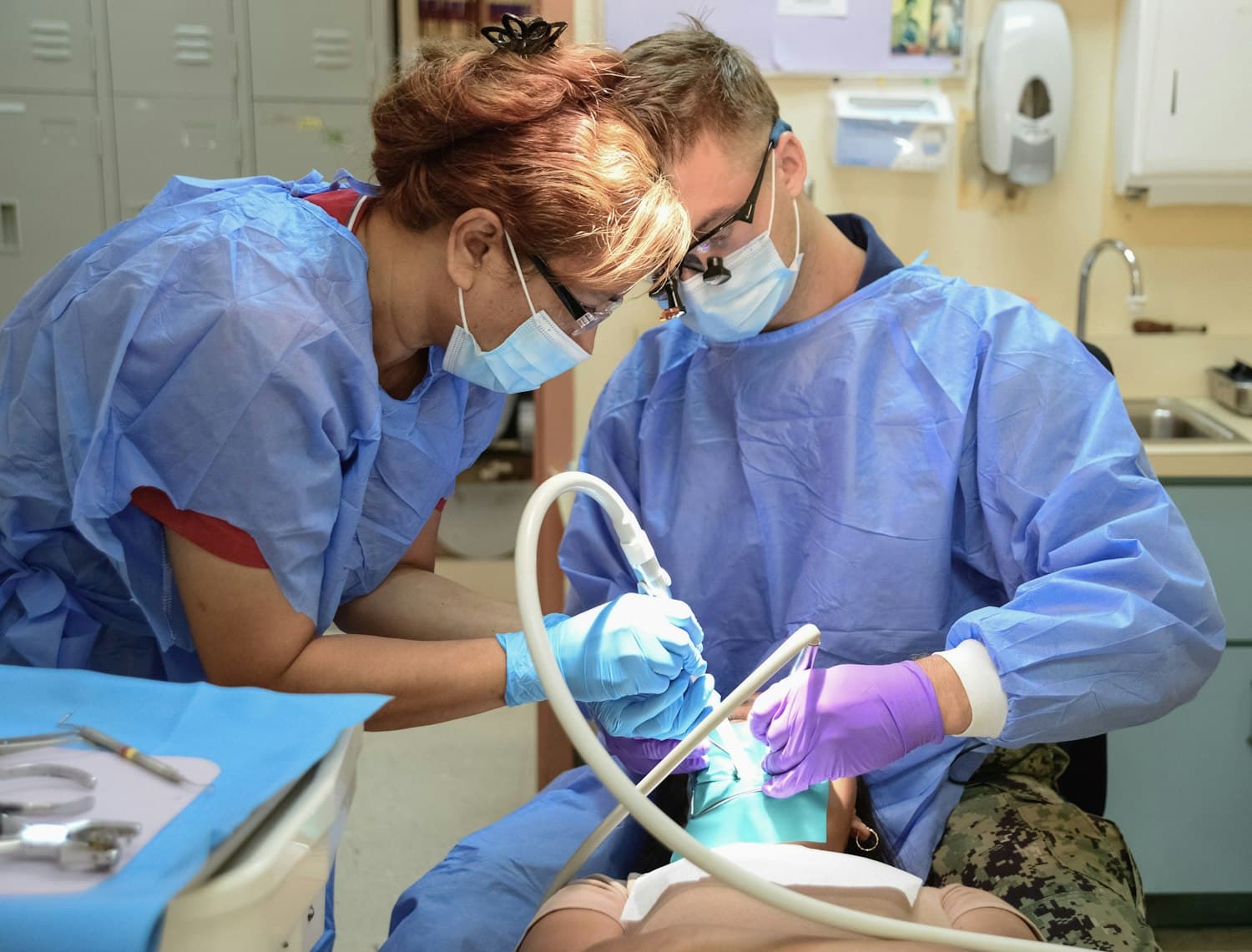 The Baig Dental Clinic team caring for a patient