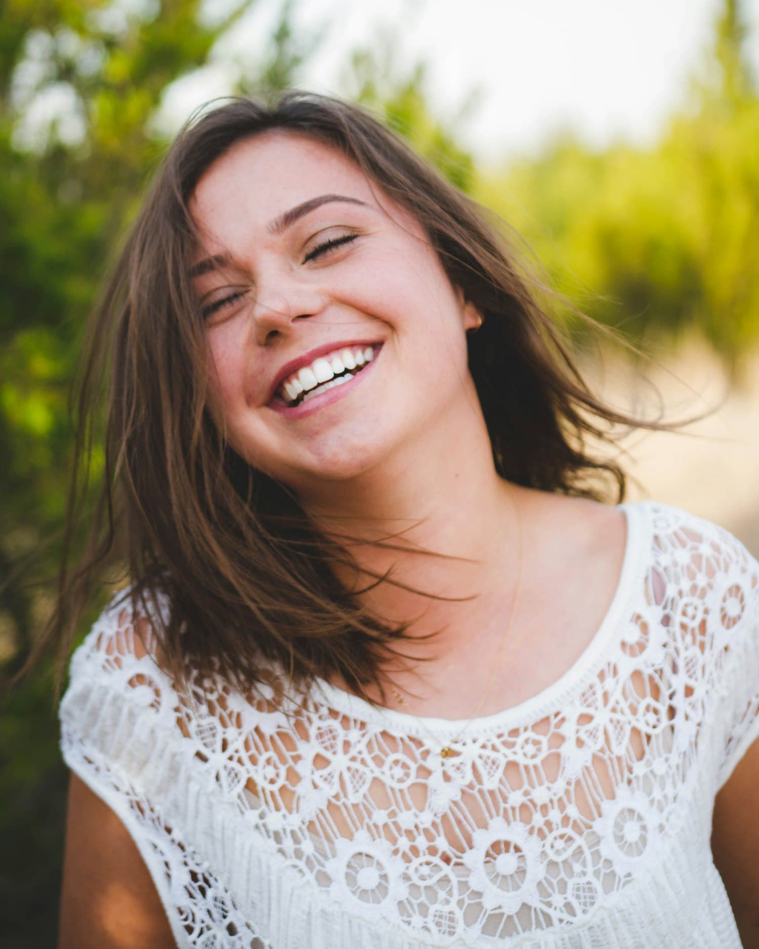Patient with a healthy, confident smile
